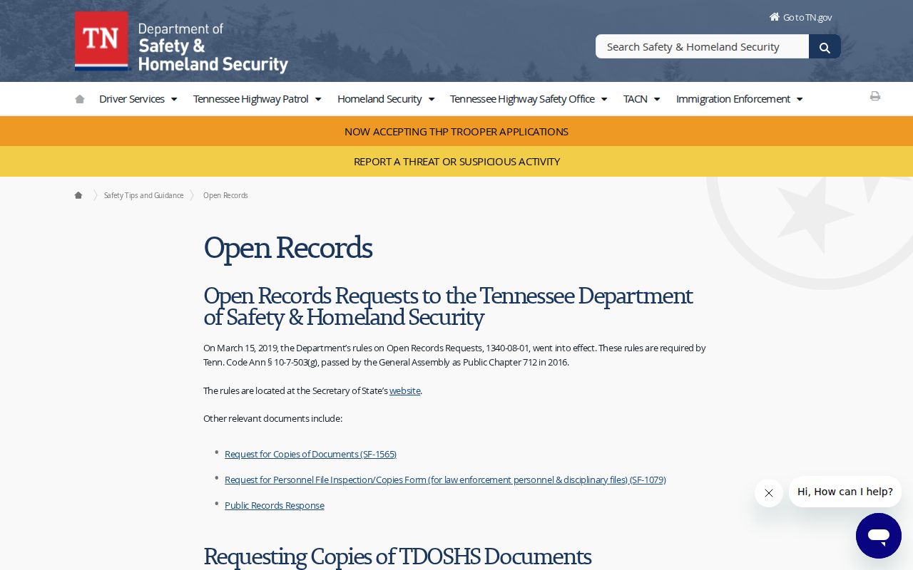 DeKalb County warrant search state public-record request form