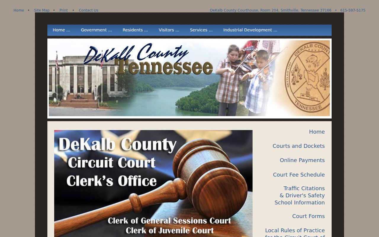 DeKalb County warrant-records court docket hub